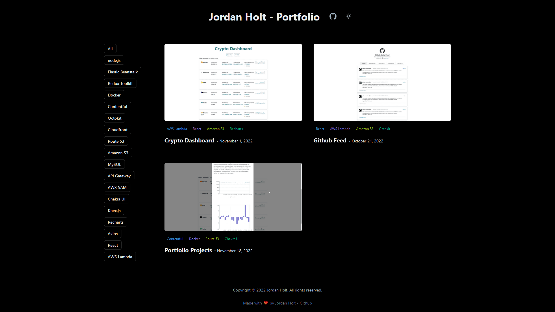 portfolio project cover image